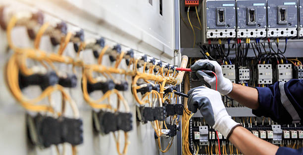 Professional Electrician technician working in Yorkville, NY